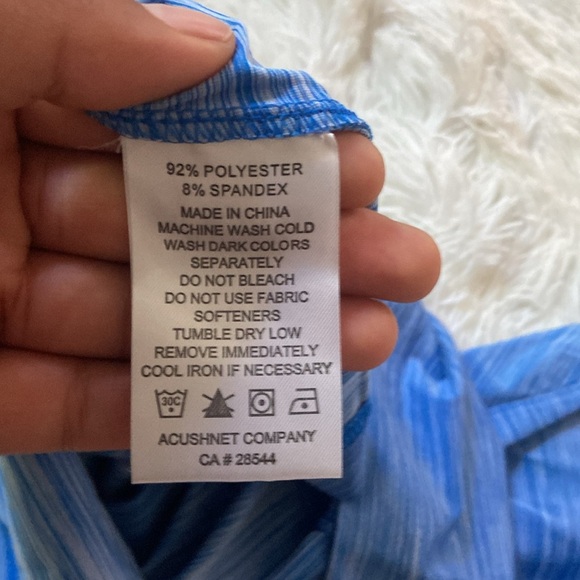 FootJoy Prodry Performance Solid Interlock Golf Polo - Picture 8 of 8